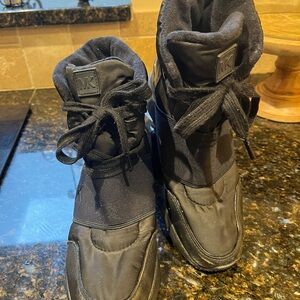 Michael Kors Kids Black Quilted Boots